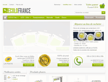Tablet Screenshot of ecolofrance.com